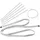 PRO PLUS Kederadapter 7-5 und 7-7 mm Doppelkeder Set 4 Meter zuschneidbar PE Kederband