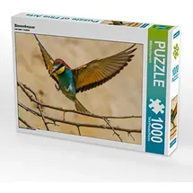 Calvendo Verlag GmbH CALVENDO Puzzle Bienenfresser 1000 Teile Lege-Größe 64x48cm Foto-Puzzle für glückliche Stunden