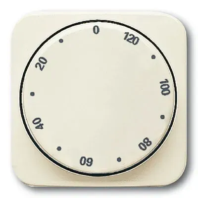 Busch-Jaeger Zentralscheibe, für Busch-Zeitschaltuhreinsatz 1071 U (weiß)