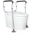 Vevor Toilettensitzerhöhung mit Armlehne 45–55 cm / 67–77 cm einstellbar weiß