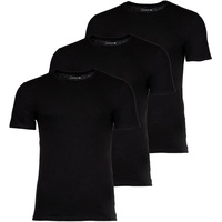 Lacoste T-Shirt 3er Pack black M