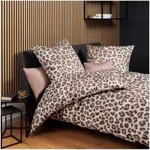 JANINE modern art S 42168 07 Tiere Braun 135 x 200 cm + 80 x 80 cm