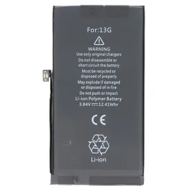 AccuCell Akku passend für Apple iPhone 13, Li-Polymer, 3,84V, 3227mAh, 12,4Wh, built-in, ohne Werkzeug