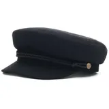 BRIXTON Fiddler Cap schwarz XL