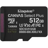 Kingston Canvas Select Plus microSD 512GB micSDXC Gen3 150R A1 (Ohne SD-Adapter)P