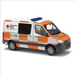Mercedes-Benz Sprinter kurzer Radstand/Flachdach, DRK Notarzt Kreis Bergstraße M...