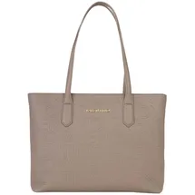 Valentino Pansy Shopper Synthetik Taupe