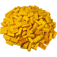 LEGO Duplo 2x4 Steine Gelb - 40 Stück - Grundbausteine Yellow 3011 NEU (3011, LEGO Zubehör)