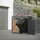 ML-Design Mülltonnenbox 2er 132 x 80 x 124 cm braun