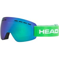 Head SOLAR FMR Ski- und Snowboardbrille für Erwachsene, Unisex, Green