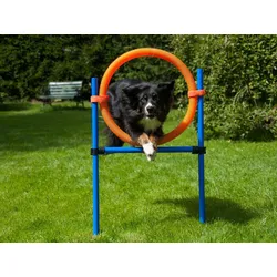 Sprungring mit Tragetasche, Hundetraining, Agility