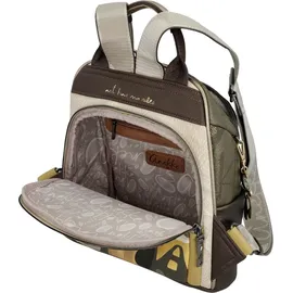 Anekke Muse Backpack Multicolor Olivgrün
