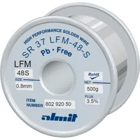 Almit Lötdraht, SR-37 LFM-48 S, 0,8 mm, 500 g,