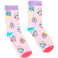 DEPESCHE 12445 TOPModel Cutie Star - Socken in knalligen