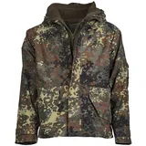 Mil-Tec Nässeschutz, Textiljacke - flecktarn, 3XL