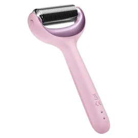 geske 9-In-1 Nadel-Mesotherapie-Roller für Gesicht und Körper Mit Anwendung (Pink) | Rosa