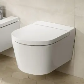 Roca Inspira Wand-WC mit WC-Sitz Weiß