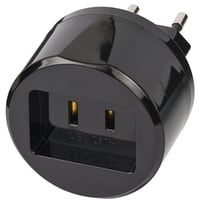 Brennenstuhl Travel Adapter USA/Euro mit 2.5A Sicherung (1508500010)