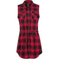 Brandit Textil Brandit Gracey Sleeveless Longshirt Girl-Top rot/schwarz