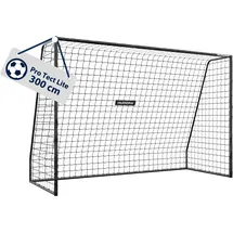 Hudora Fußballtor Schwarz 300