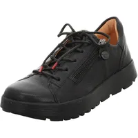 THINK! Think COMODA Damen chromfrei gegerbte nachhaltige Halbschuhe, SCHWARZ 0010, 40.5 EU