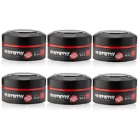 FONEX Gummy Styling Wax Ultra Hold 150ml 6 Stück