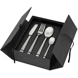 Broste Copenhagen Hune Besteckset gebürsteter Satin hammered