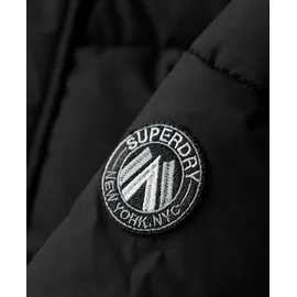 Superdry City Chevron Parka schwarz M