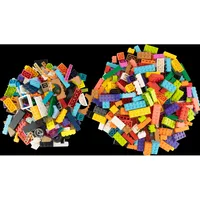LEGO 200 Bausteine + 200 Sondersteine Bunt NEU! Menge