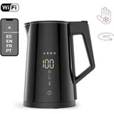 AENO Wasserkocher EK7S 1.7L, 360°/App/Warmhaltef.24h schw retail - Schwarz