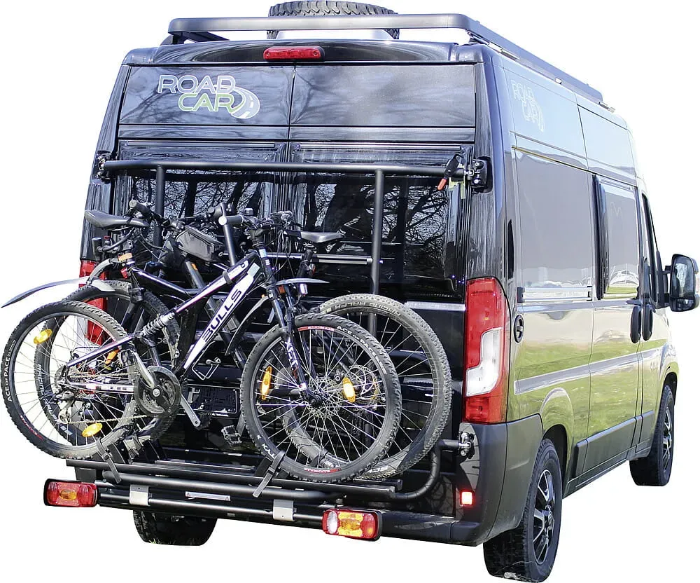 Eurocarry Universalträger Adventure Rack, Fiat Ducato U. Baugleiche, Schwarz     2 Räder