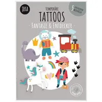 Jeka Papier Und Spielwaren Temporäre Tattoos Fantasie & Entdecker