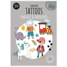 Jeka Papier Und Spielwaren Temporäre Tattoos Fantasie & Entdecker
