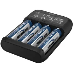 ANSMANN USB-Akku-Ladegerät Lithium 4