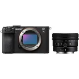 Sony Alpha ILCE-7C II schwarz + SEL 50mm f2,5 G | nach 300 EUR Sony A7C II When-Bought-With-Aktion