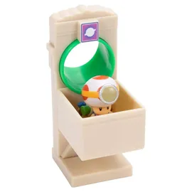 Super Mario Galaxy Movie Spielset Gateway Galaxy Diorama mit 3,8 cm großer Prinzessin Peach und Captain Toad Figur