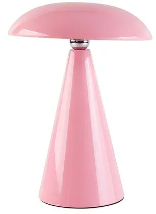 Beacon Lighting Akku-Tischleuchte Kinoko XS Kunststoff Pink