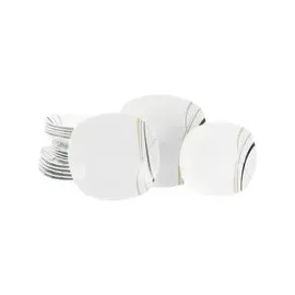 CreaTable Square City Line Tafelservice 18-tlg. weiß