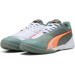 IBERO IV Futsalschuhe Erwachsene PUMA Green Moon Heat Fire Black White Orange GRÜN 44