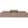 Woood Ecksofa Novi Bouclé 3-Sitzer Taupe