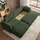 masseno Eckcouch Polyester 3-Sitzer Grün
