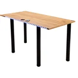 Möbelsystem Schreibtisch Gamingtisch Braun