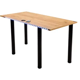 Möbelsystem Schreibtisch Gamingtisch Braun