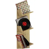 VCM Wandregal 33 x 26 x 106 cm Braun