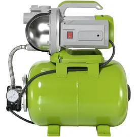 TOOLCRAFT TO-8992893 Hauswasserwerk 230 V/AC 7500 l/h grau/grün