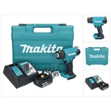 Makita DHG 181 RT1K Akku Heißluftgebläse 18 V 150 - 550°C + 1x Akku 5,0 Ah + Ladegerät + Koffer