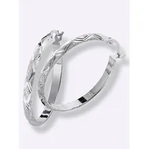 Lady Creolen diamantiert Silber 925 2013796