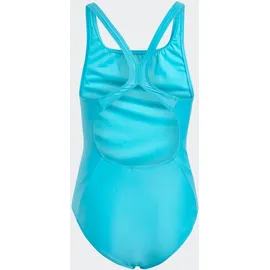 adidas 3-Streifen C-Back Kids Badeanzug Lucid Cyan / White 128    
