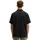 Marc O'Polo Kurzarmhemd "aus reinem Leinen", Herren, Gr. XL, Normalgrößen, schwarz, Obermaterial: 100% Leinen, unifarben, regular fit normal, normaler Saum, Hemden