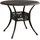 vidaXL Bronzen Gartentisch 90 x 90 x 74 cm Braun